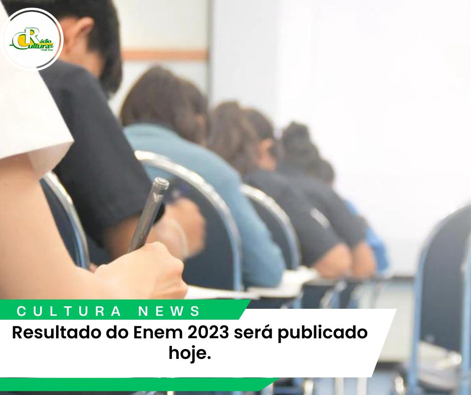 Resultado do ENEM 2023 será publicado hoje!!